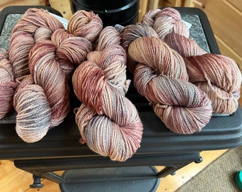 Mulberry Fizz superwash Merino