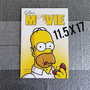 The Simpsons Movie (2007) Mini Theater Promo - Doh! *NEW* Excellent Condition