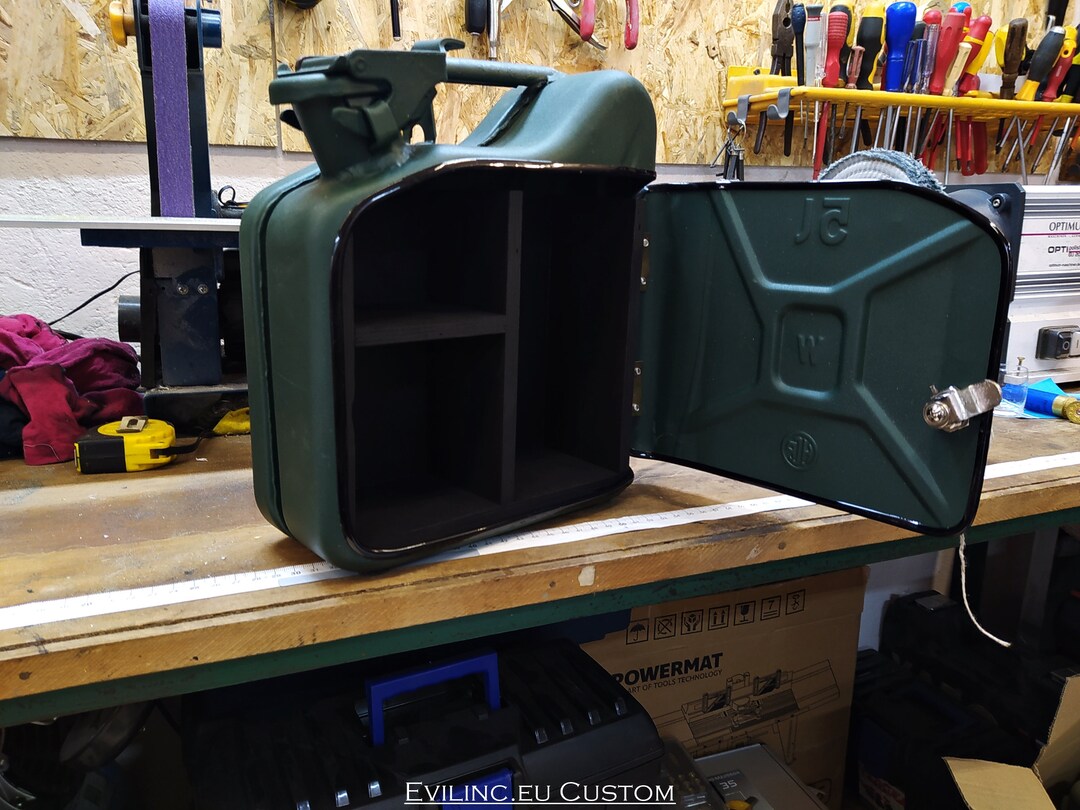 SOLD 5L Small HIDDEN STORAGE Jerry Can Mini Hidden Bar Box Canister