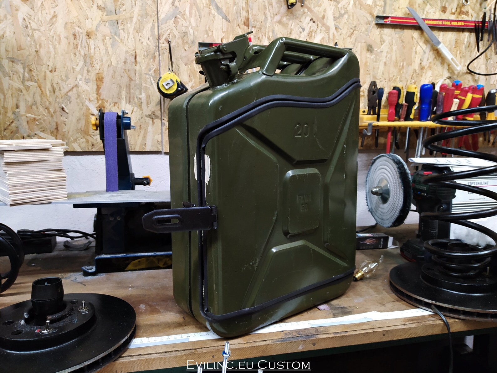 HIDDEN STORAGE Military Jerry Can Mini Hidden Bar Box Canister Etsy