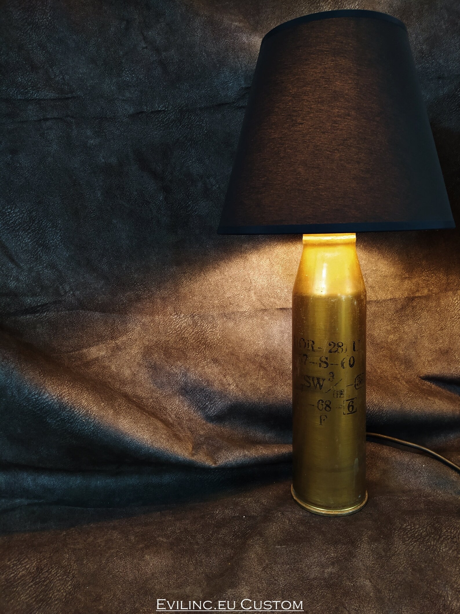 SOLD Ammunition BULLET Night Lamp Stand Table Lighting Etsy
