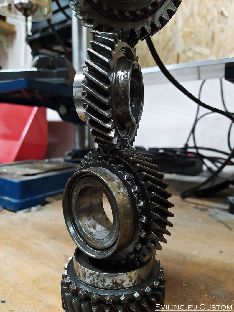 SOLD Car Gear Sprocket Lamp / Night Stand Table Etsy