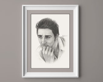 Lee Pace, Art Print