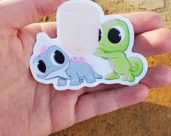 Bruni and Pascal, Tangled/Frozen Sticker