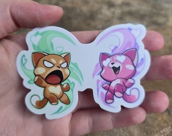 Omen Cat Dance Valorant Spray Waterproof Sticker - Etsy