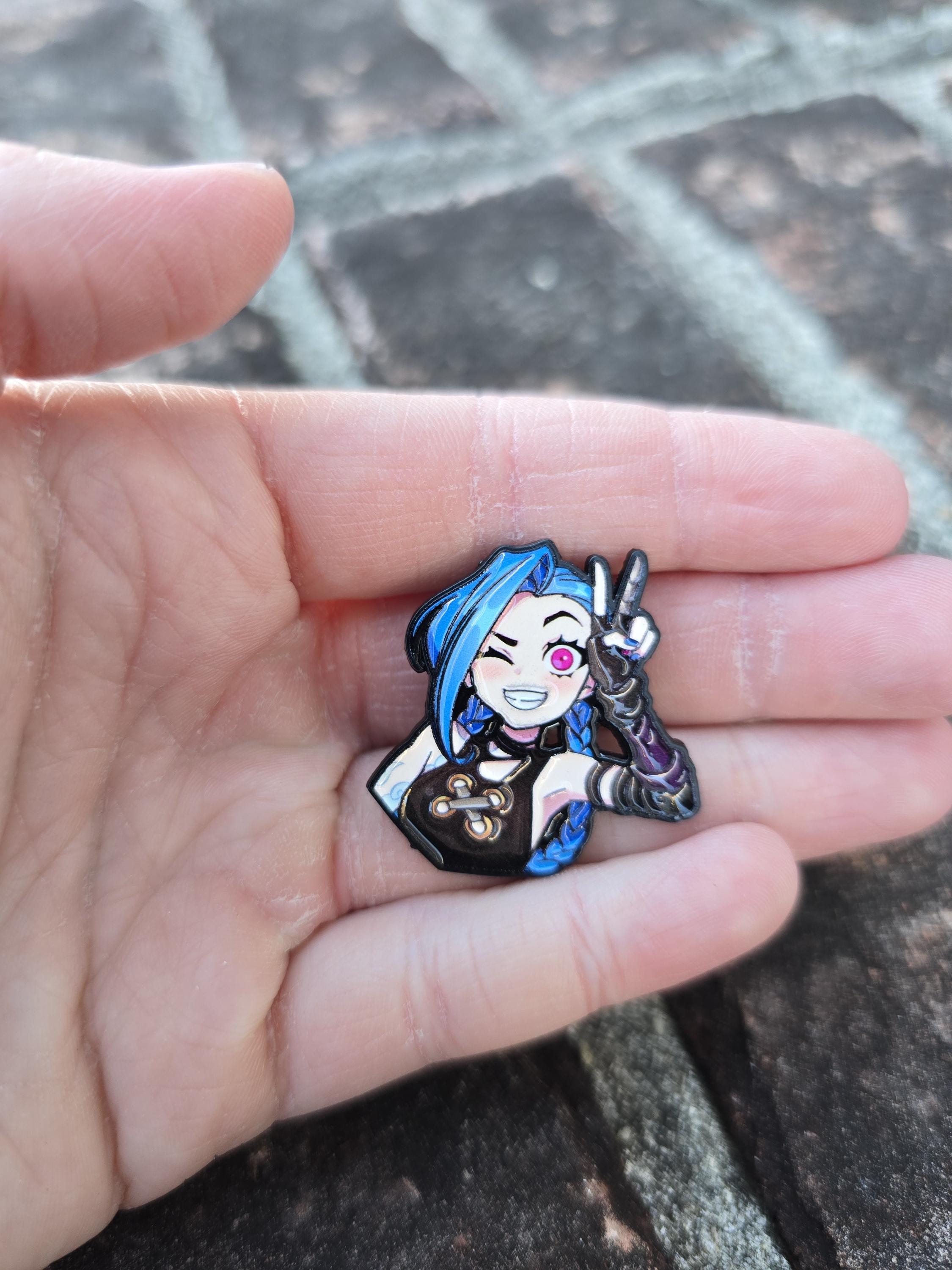 Jinx Pin - Etsy
