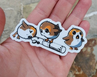 Star Wars Porg Sticker