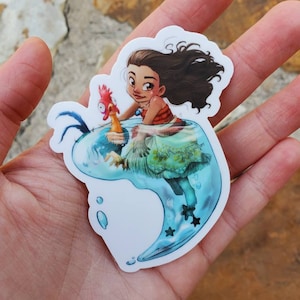 Adesivo Moana Hei Hei