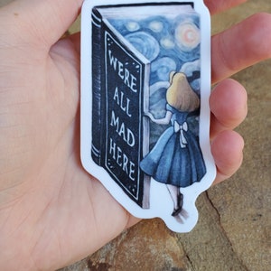 Adesivo del libro Alice