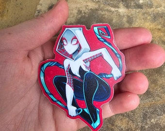 Gwen Spiderman Sticker
