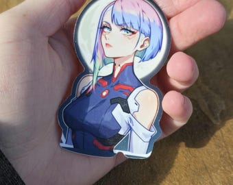 Lucy Cyberpunk Sticker