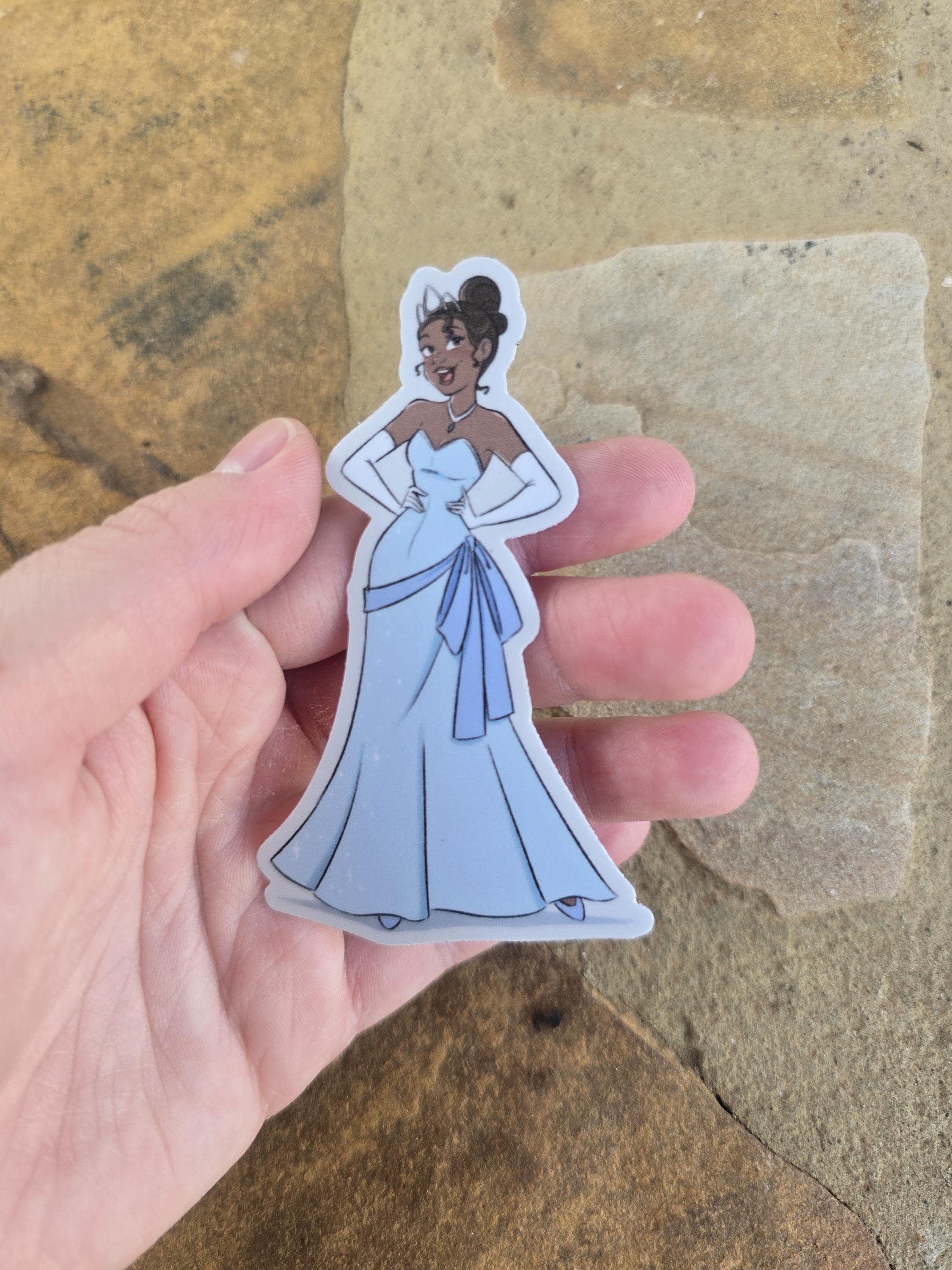 Blue Tiana Dress - Etsy
