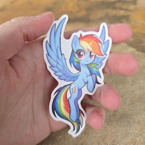 Pegatina de Rainbow Dash