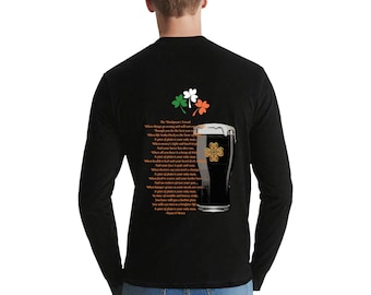 Irish Cheers Sláinte Shirt - Long Sleeve St. Patrick’s Day Tee