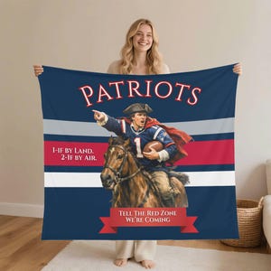 Patriots Heritage-filt - revolutionerande stil för fans