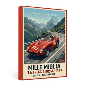 Mille Miglia Poster - Etsy