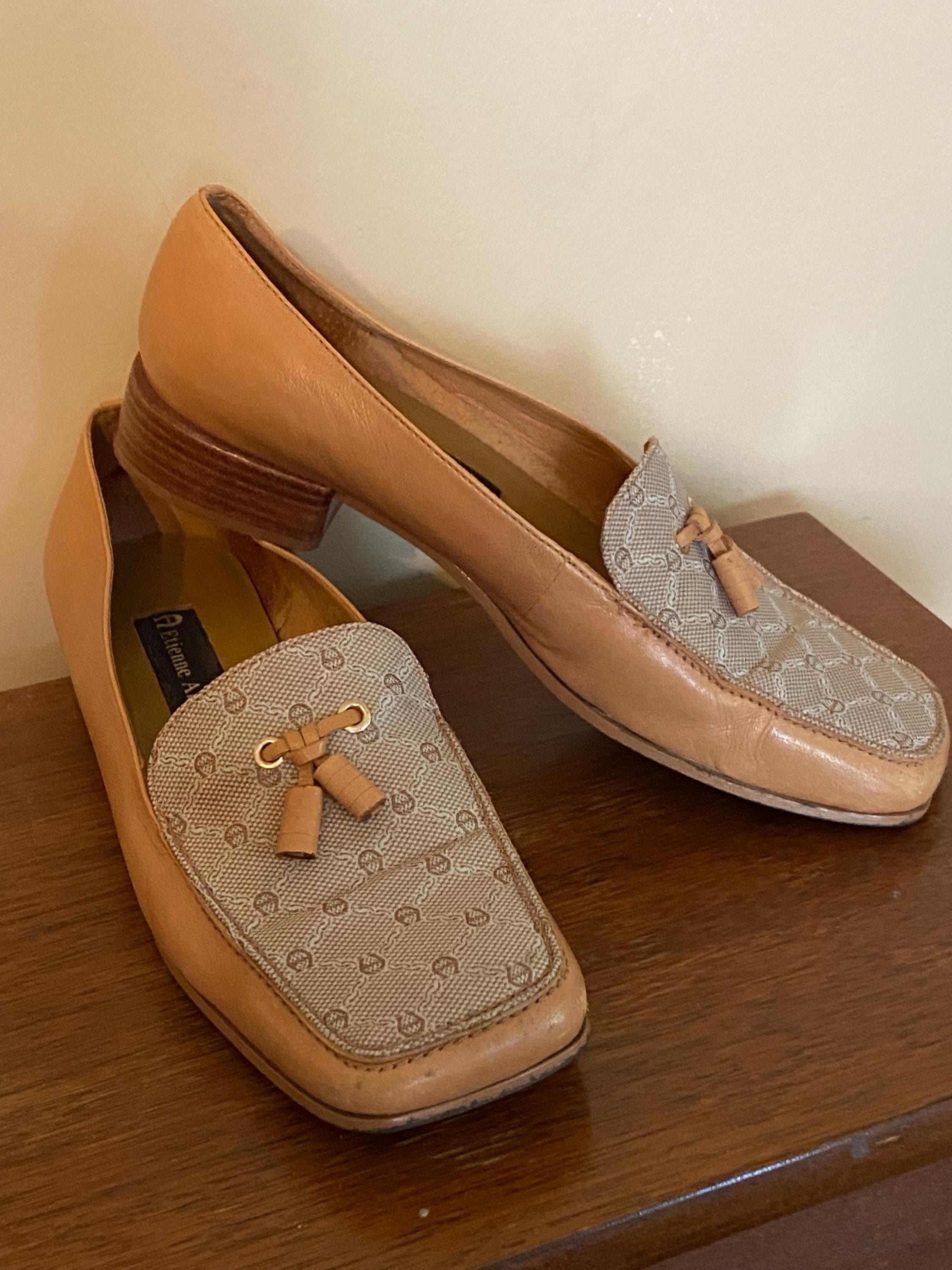 90s Tassel Shoes - Etsy