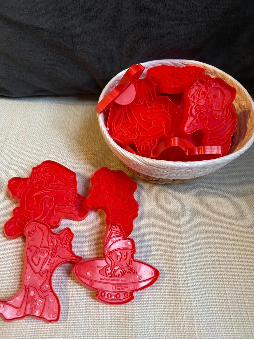 Ruby Cookie Cutter 1995 Wilton Warner Bros Red Cookie Cutters — Choose Character — Marvin ...
