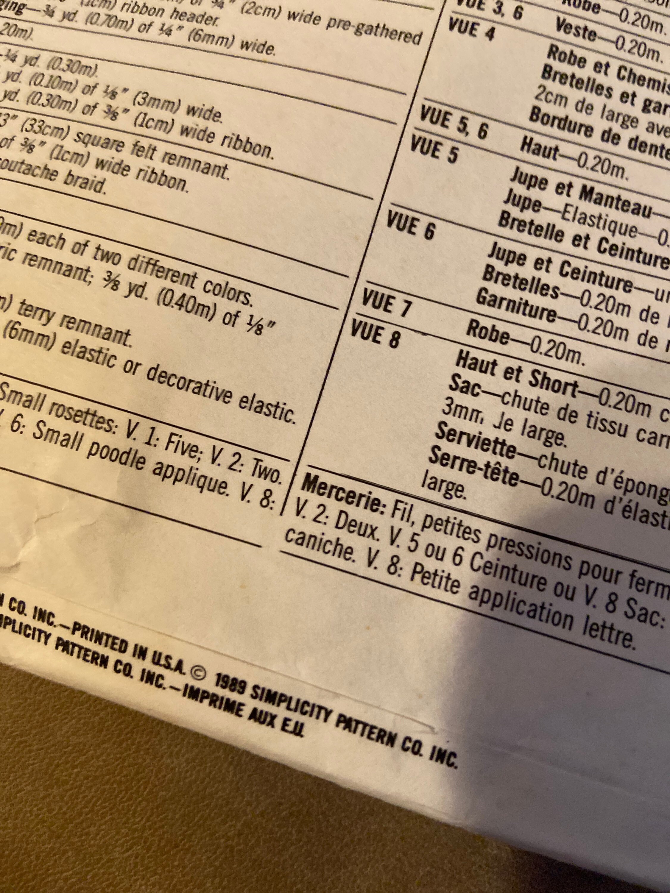 Vintage Simplicity Pattern for Barbie Outfits 1988 80s 11.5 - Etsy