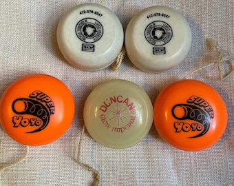 Vintage Yo-Yos & Tops - Etsy