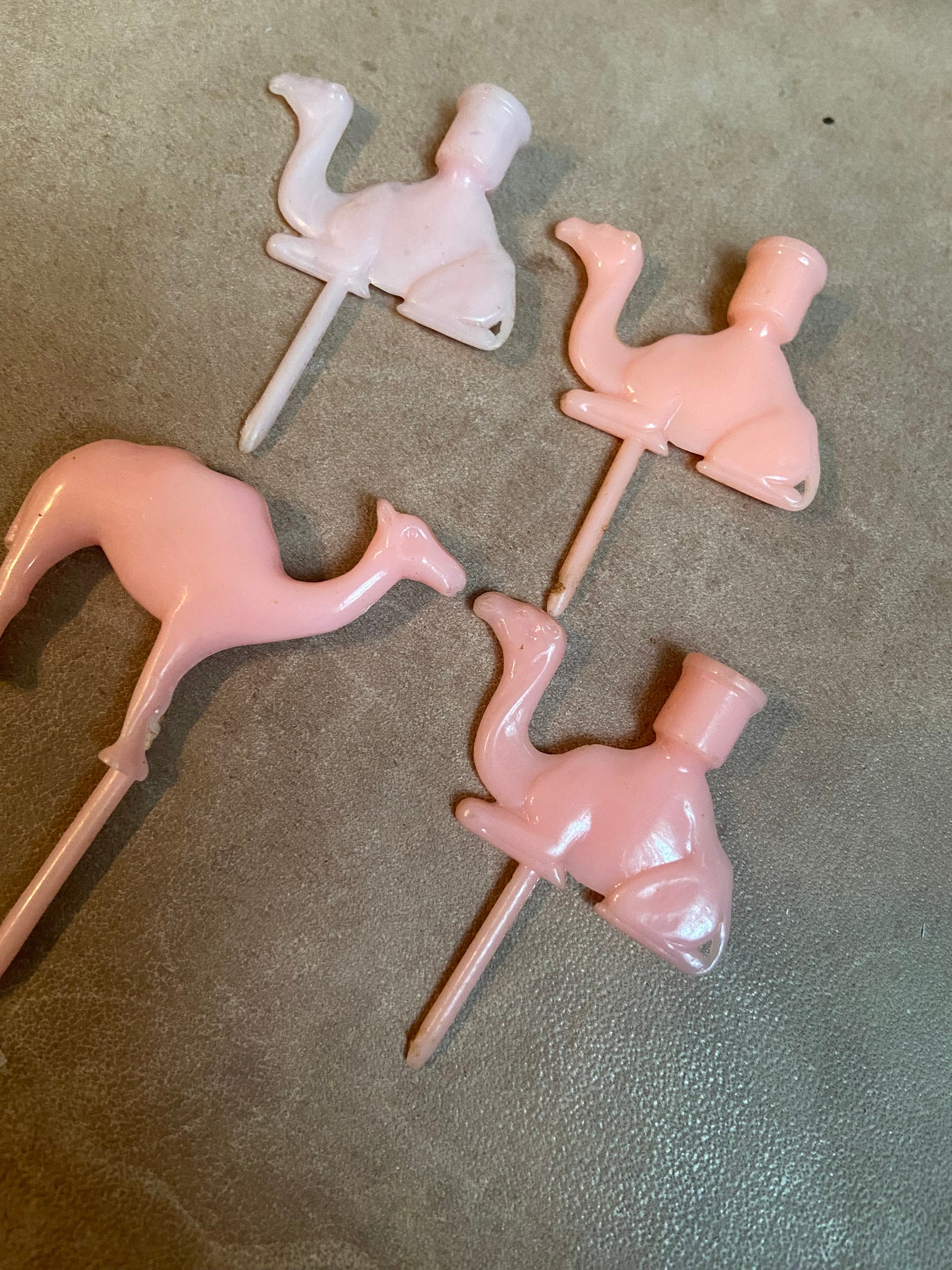 Set of 15 Vintage Mid Century Circus Animal Birthday Candle Etsy