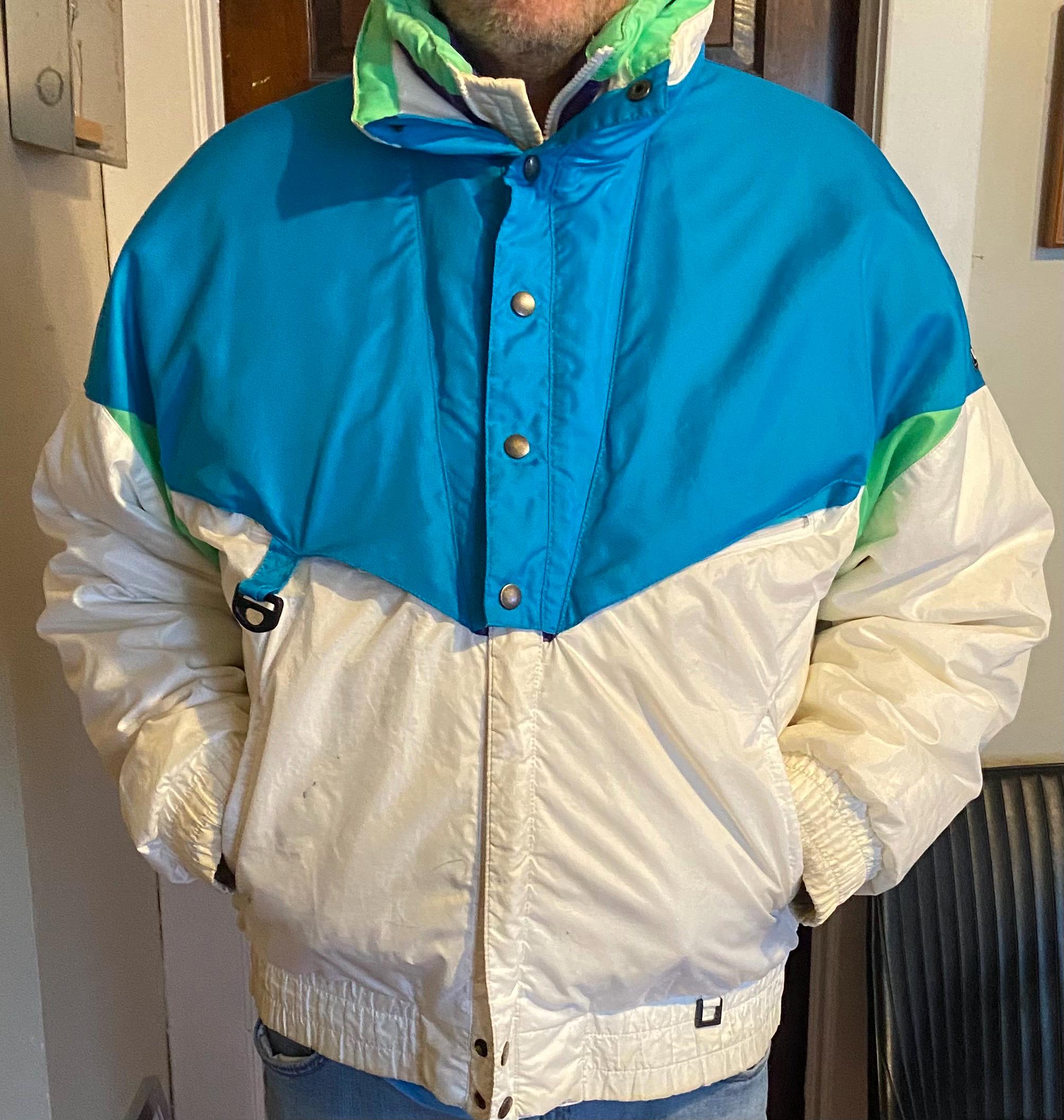 90s Archive down jacket Blue GORE-TEX 90s Gore Tex Jacket - Etsy