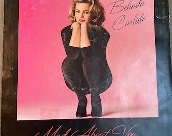 Belinda Carlisle "Mad About You" 1986 Vinyl 7" Single – I.R.S. Records