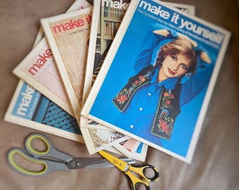 Vintage 'Make It Yourself' Craft Book Set – 1970s DIY Library