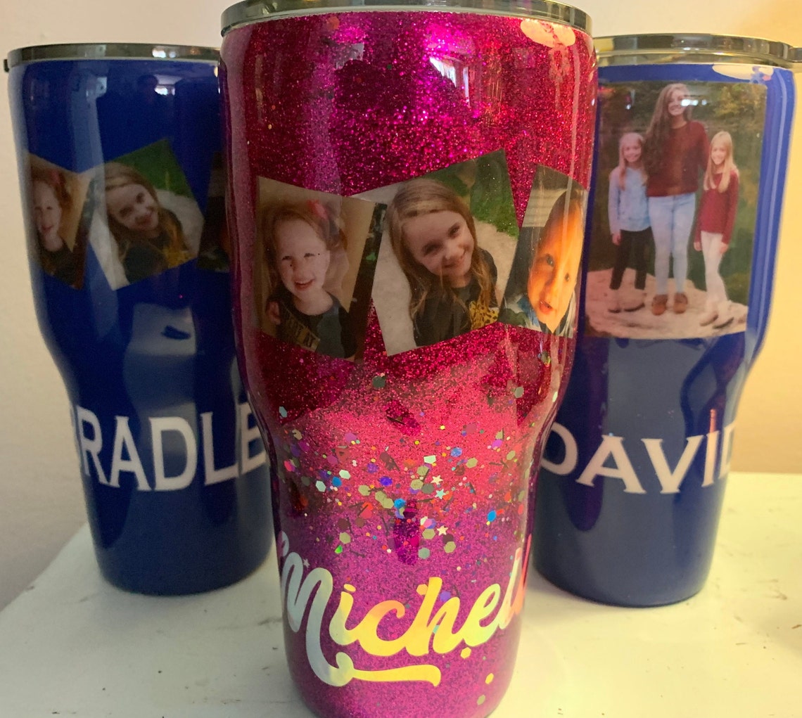 Family Photo Custom Personalized Insulated Tumbler Etsy