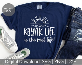Free Live Love Kayak Svg