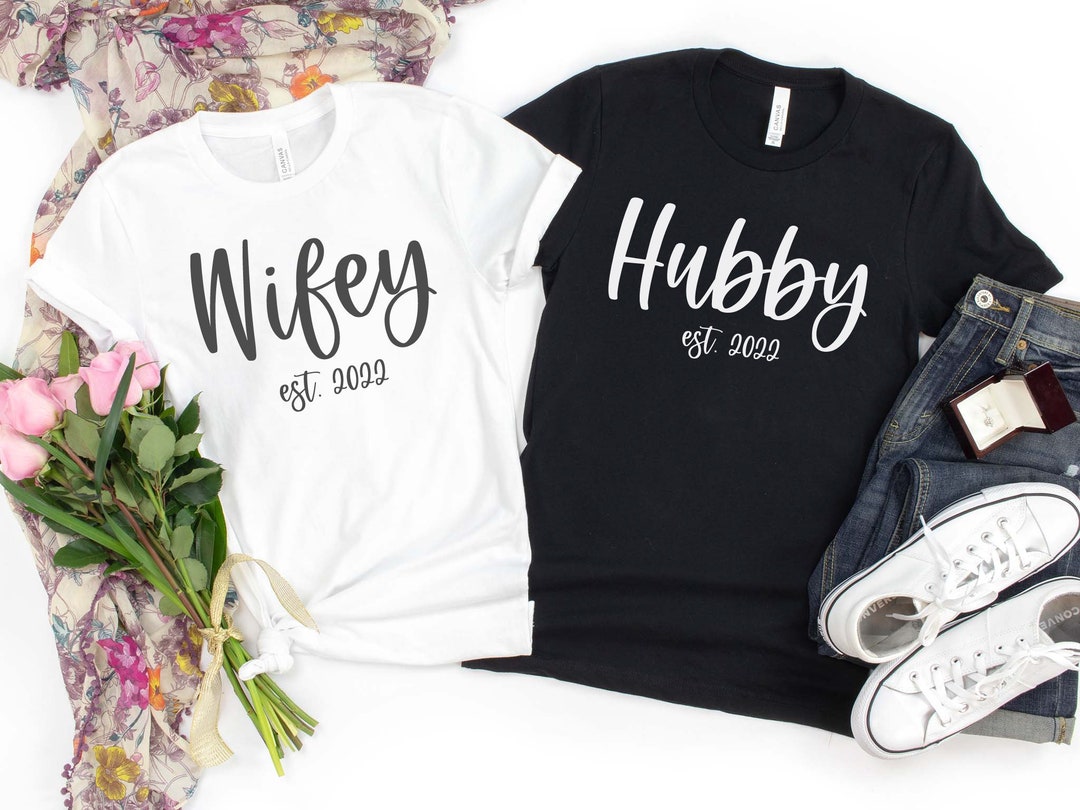 Hubby and Wifey 2022 Svg Mr and Mrs SVG Just Married Svg - Etsy