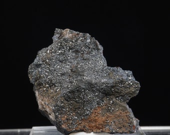 Magnetite on Matrix / Thumbnail Mineral Specimen / From Cloncurry, Queensland, Australia