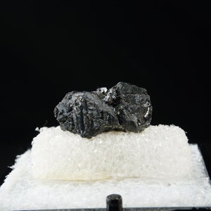 Rutile Crystal / Thumbnail Mineral Specimen / From M.C.T.C Mine, Magnet Cove, Arkansas