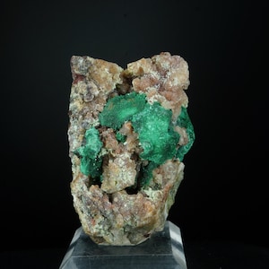 Malachite / Tsumeb Mine, Namibia / Mineral Crystal Specimen
