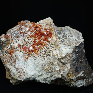 Vanadinite / 8.7cm Mineral Specimen / From Mibladen, Morocco