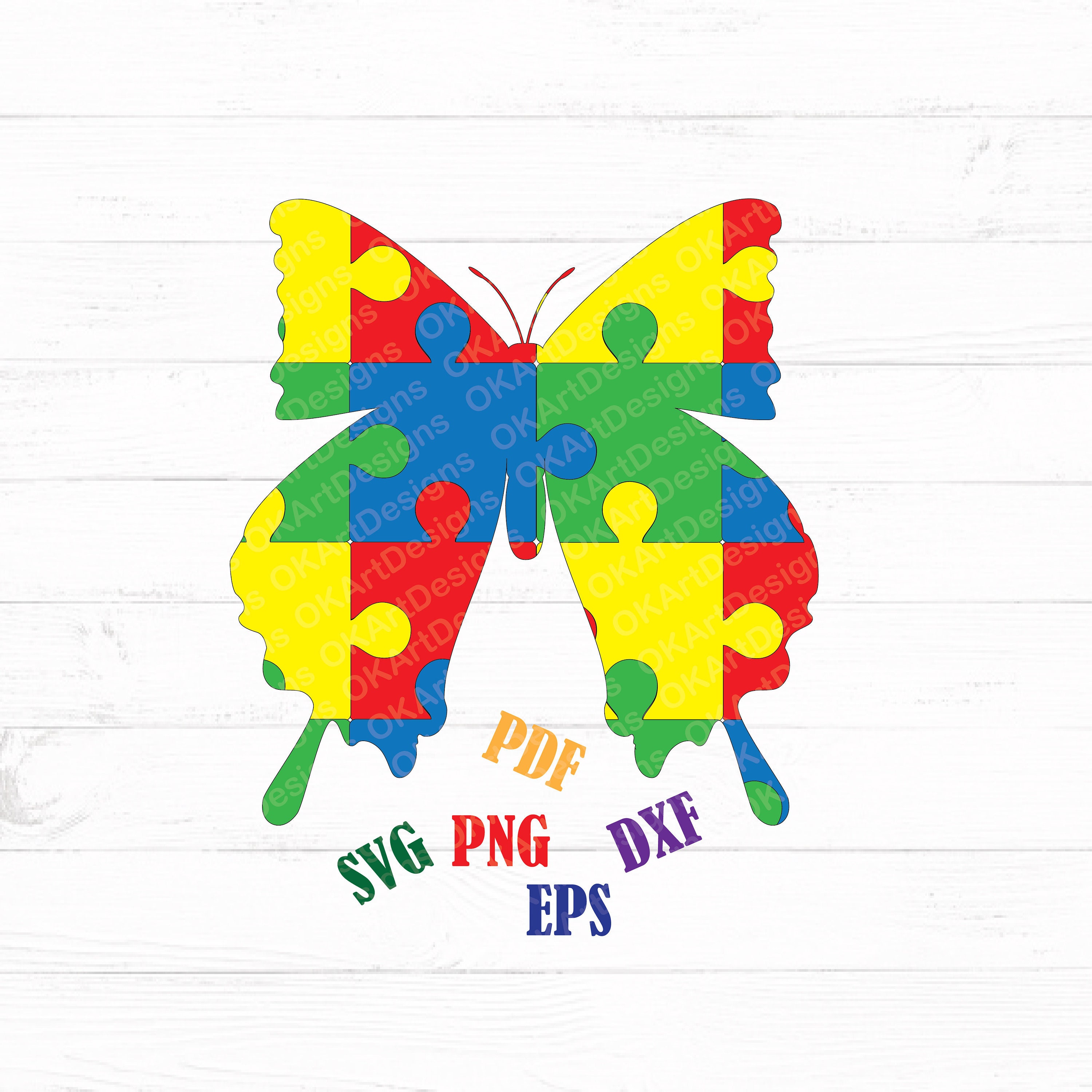 Free Free 239 Autism Butterfly Svg SVG PNG EPS DXF File