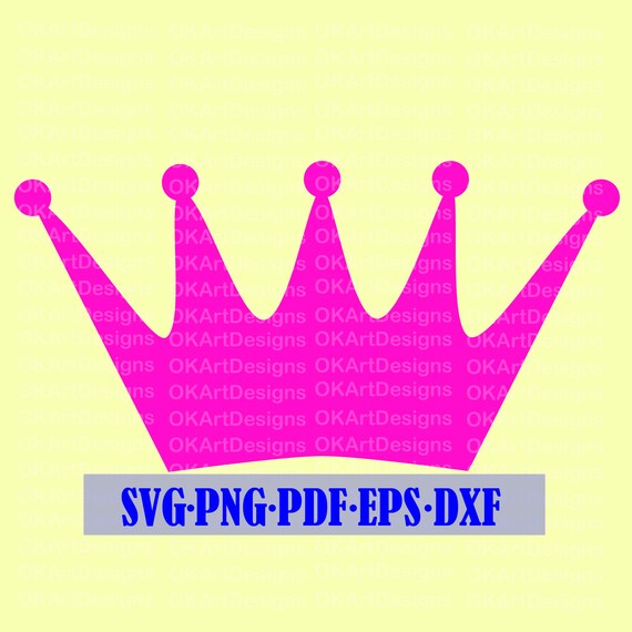 Download Crown Svg File Instant Download For Cricut Or Silhouette Etsy