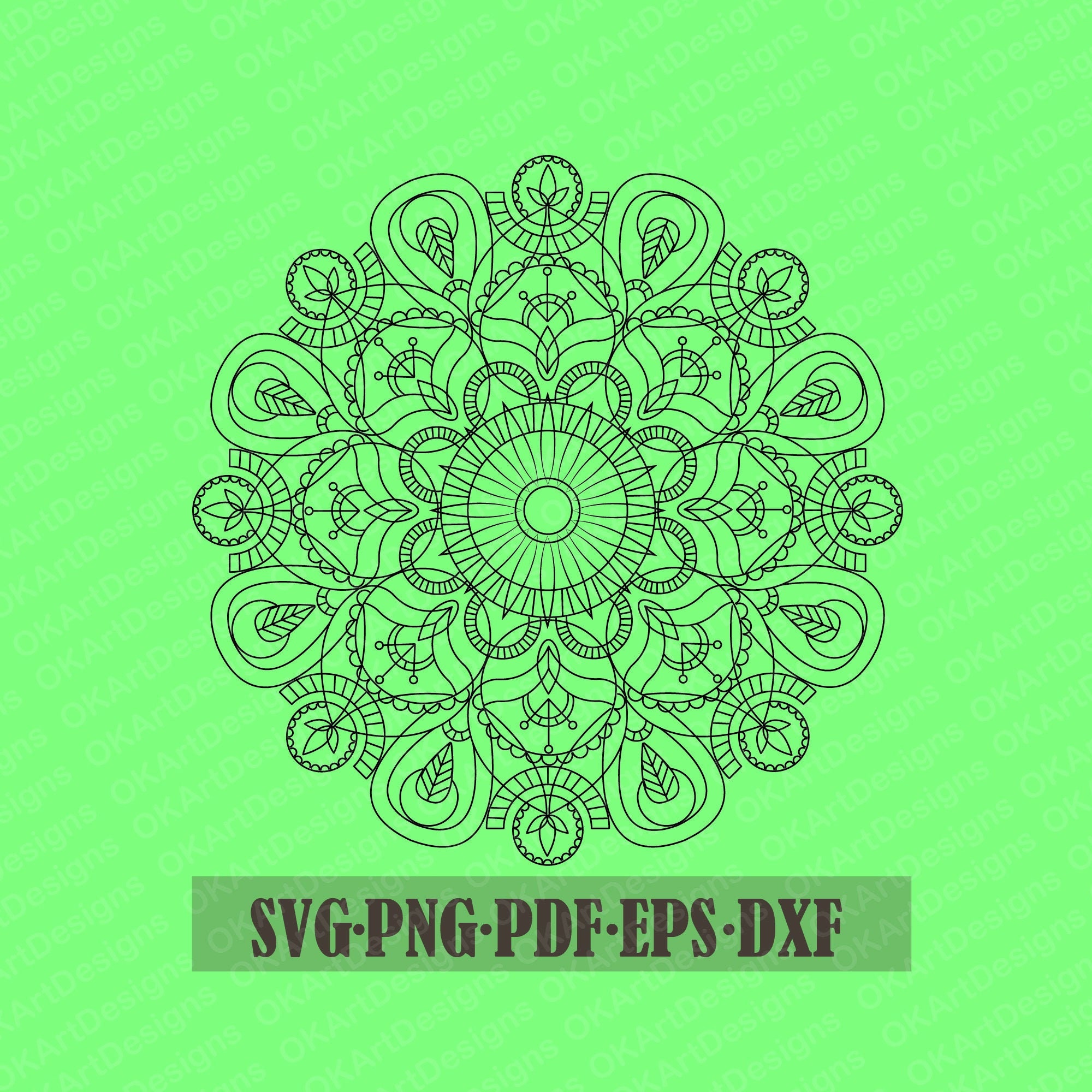 Download Mandala Svg Free Commercial Use Svg File For Cricut Etsy