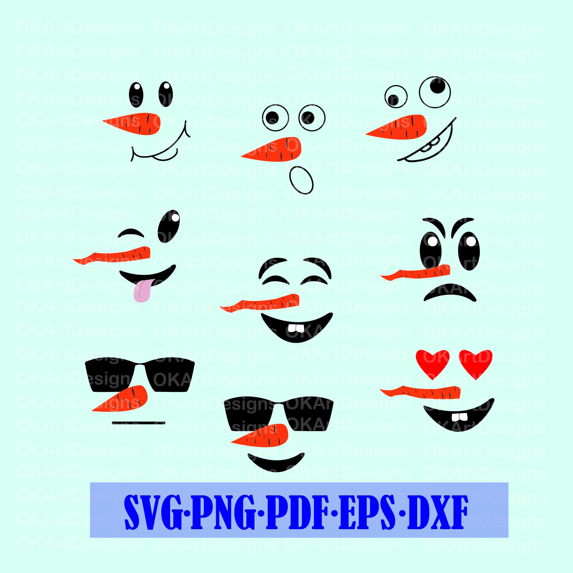 Free Free 305 Cricut Snowman Face Svg Free SVG PNG EPS DXF File