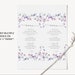 Butterfly Printable Menu, Baby Shower Menu, Butterfly Kisses and Baby ...