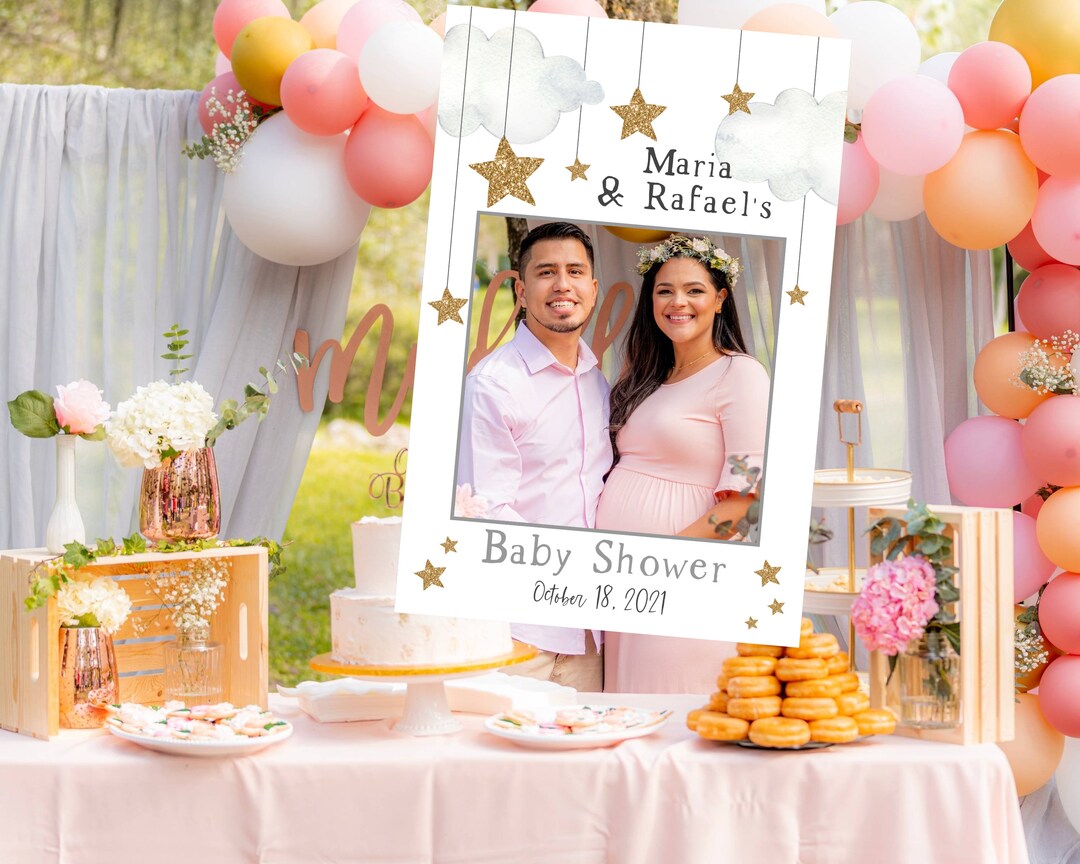 Twinkle Twinkle Little Star Photo Prop Frame, Photo Booth Frame, Moon ...