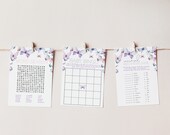 Butterfly Baby Shower Games, Word Search, Baby Bingo, Animal Gestation Game, Printable Games, Garden Baby Shower, Instant Download