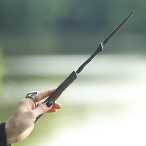 Alnus Magic Wand – Handcrafted Wizard Wand for Witchcraft & Cosplay Accessories, Wizards rod, Witchcraft and Wizardry, Witch Cosplay