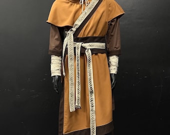 Fantasy Mittelalter Kostüm Inspiriert von Himmelsrand – Gewandung, Magier, LARP, Wikinger, Rollenspiel, Cosplay, Mittelalter Tunika nach Maß