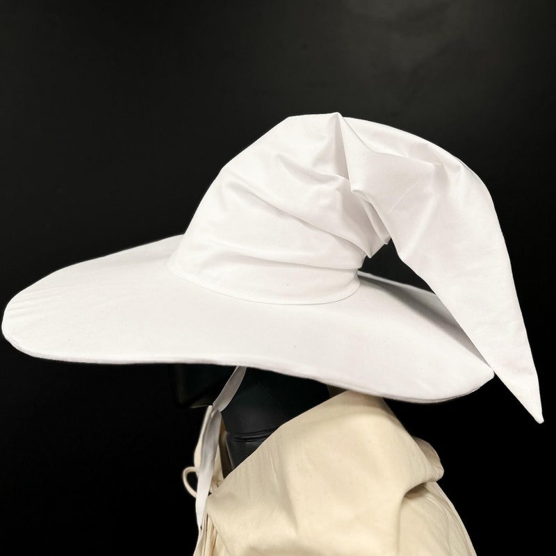 White Adult Witch Hat - Etsy