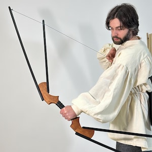 Sherwood Archer Bow – Elven Wooden Hunter Bow for Cosplay & Costume Accessories