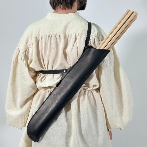 Faretra Per Frecce Da Arco - Borsa Porta Frecce Regolabile Per Tiro Con Arco - Foto 9