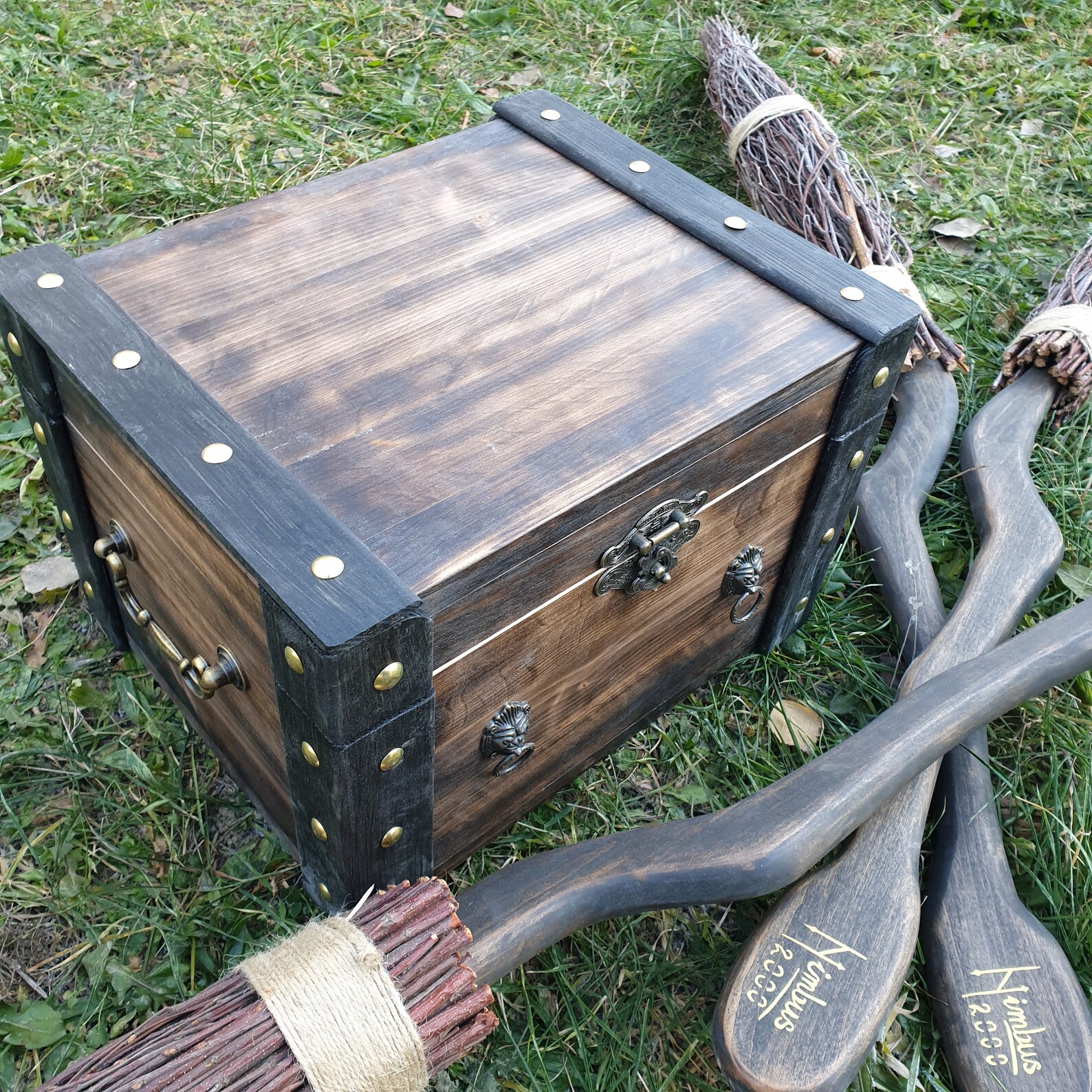 Wooden Box for Harry Potter Book Collection Handmade Treasury Etsy