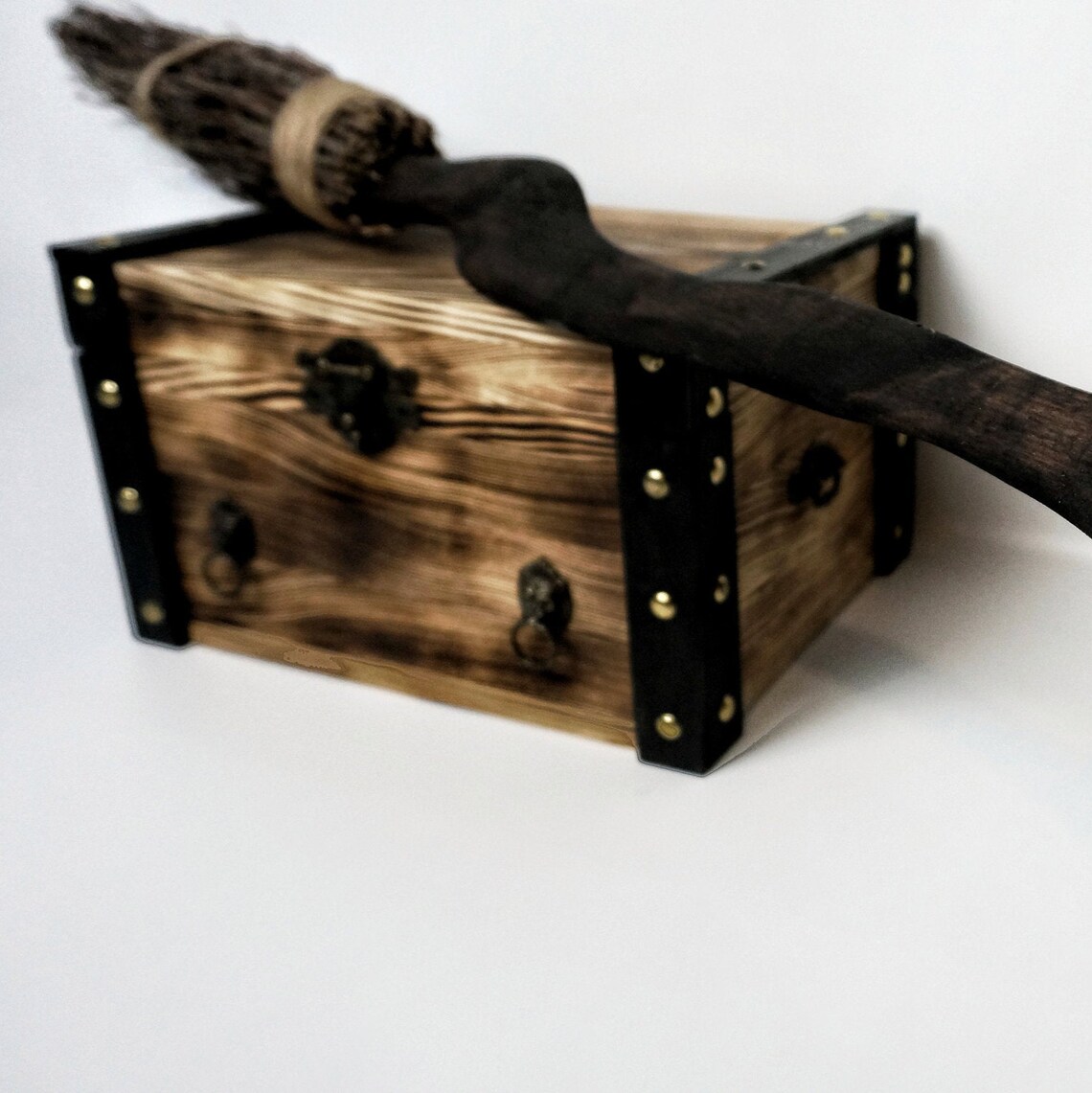 Wooden Box for Harry Potter Book Collection Handmade Treasury Etsy