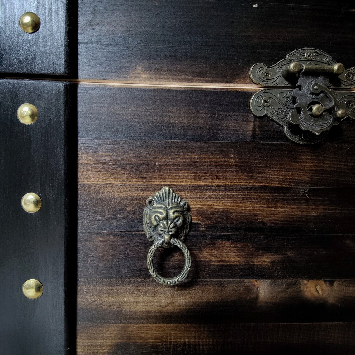 Wooden Box for Book Collection Handmade Treasury Wizard Casket Etsy